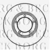 BORG & BECK BBD4161 Brake Disc